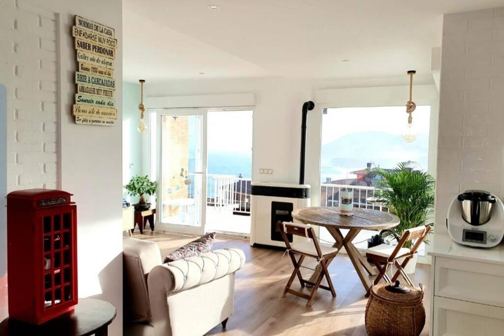 Villa Vistas Al Mar, Urbanizacion Privada Con Piscina De Agua Salada Ajo Bagian luar foto