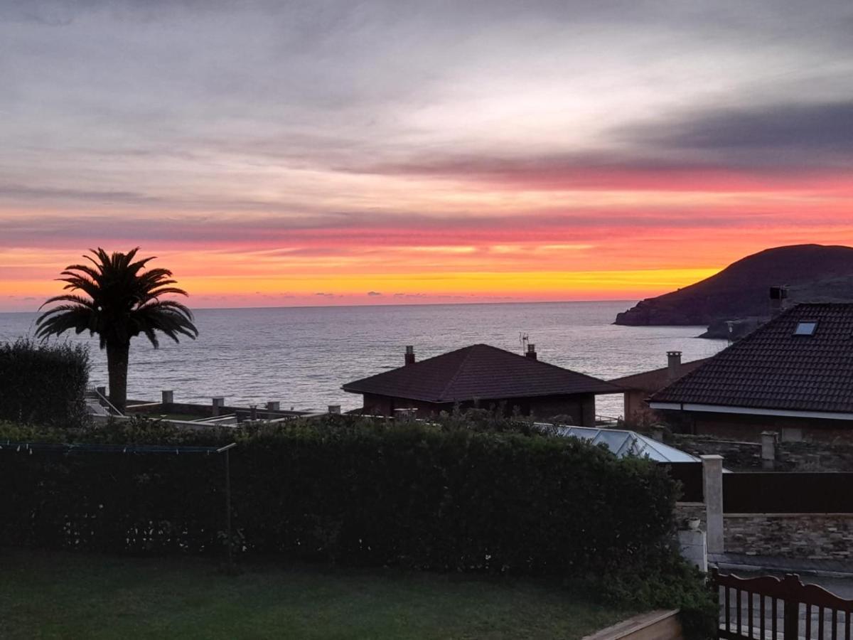 Villa Vistas Al Mar, Urbanizacion Privada Con Piscina De Agua Salada Ajo Bagian luar foto