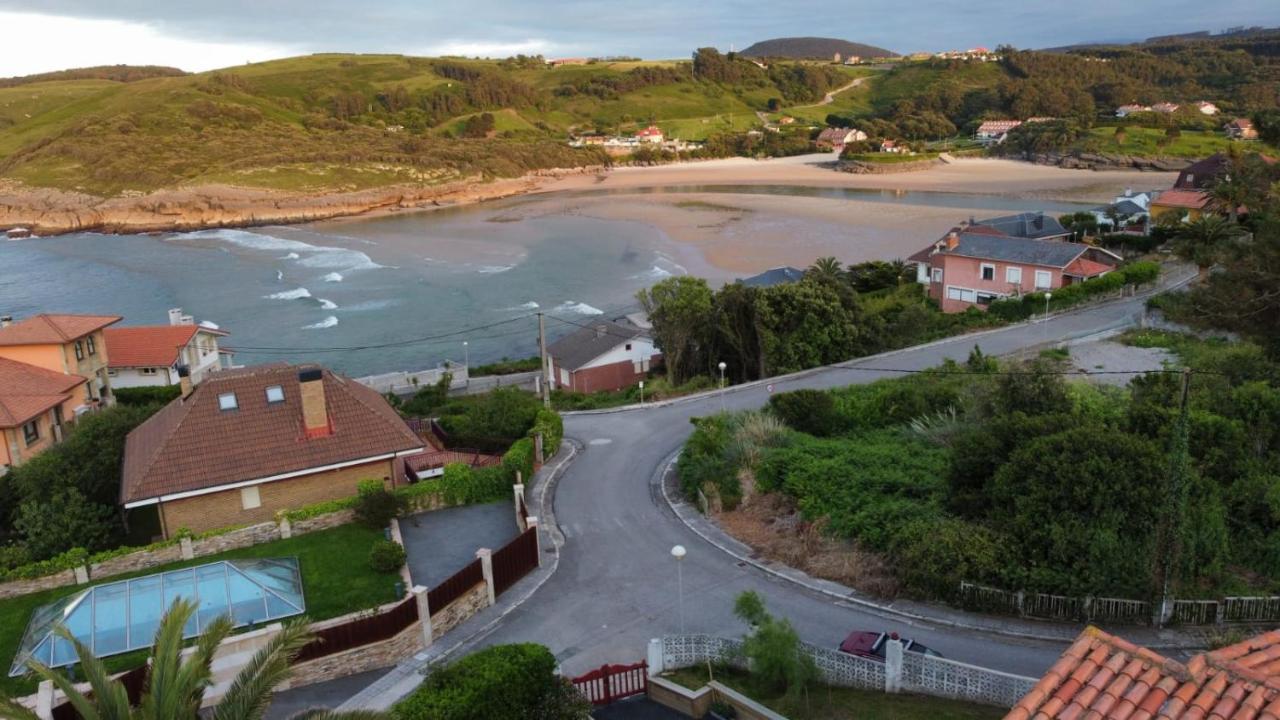 Villa Vistas Al Mar, Urbanizacion Privada Con Piscina De Agua Salada Ajo Bagian luar foto