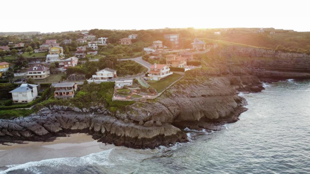 Villa Vistas Al Mar, Urbanizacion Privada Con Piscina De Agua Salada Ajo Bagian luar foto
